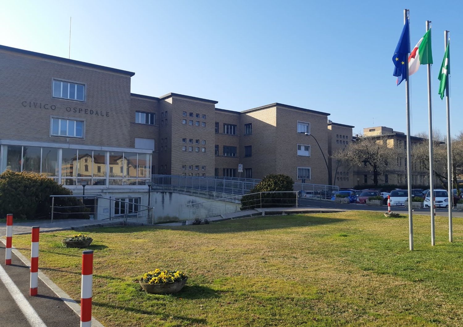 L'ospedale di Codogno