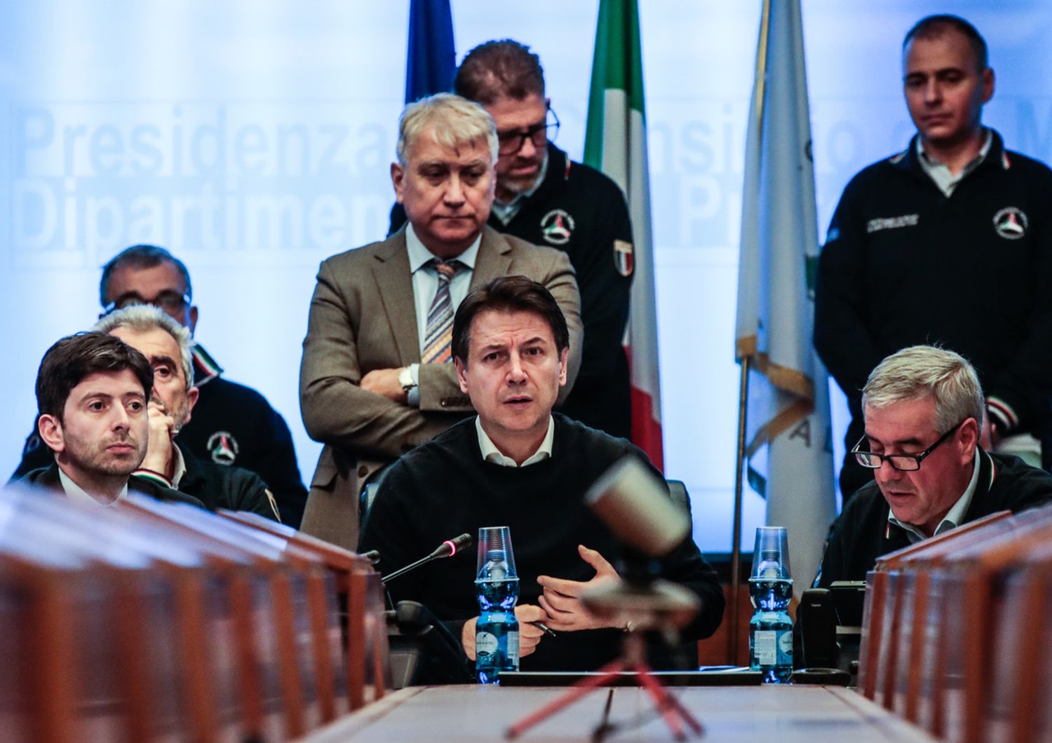 Giuseppe Conte e Roberto Speranza