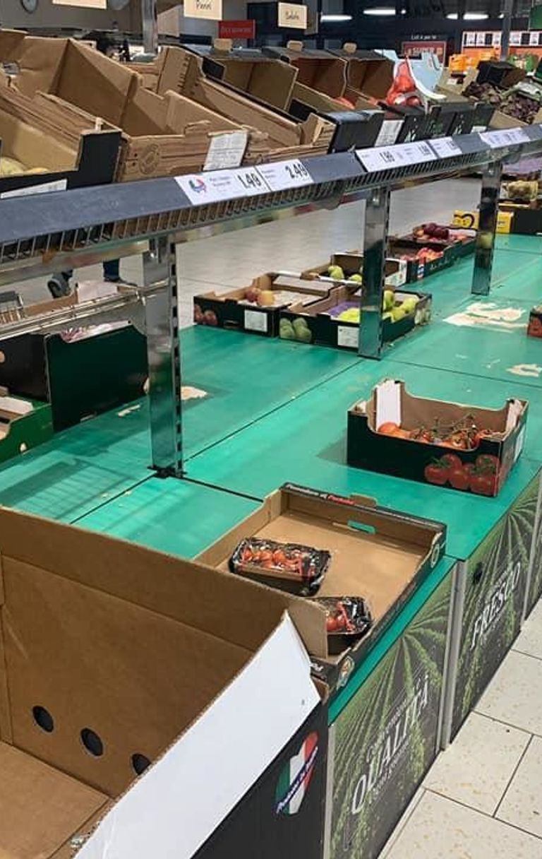 Come se fossero passate le cavallette