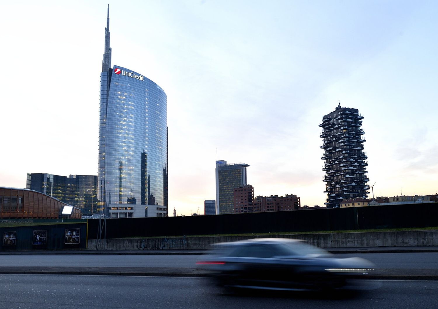 La torre Unicredit a Milano