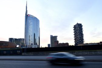 La torre Unicredit a Milano