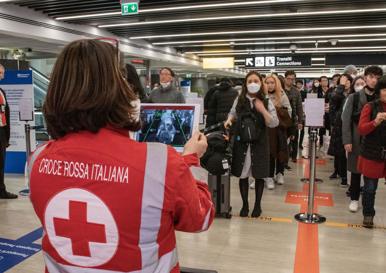 Coronavirus - Aeroporto di Fiumicino