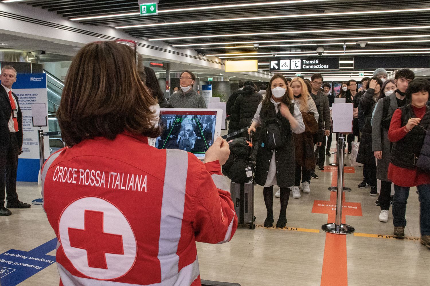 Coronavirus - Aeroporto di Fiumicino