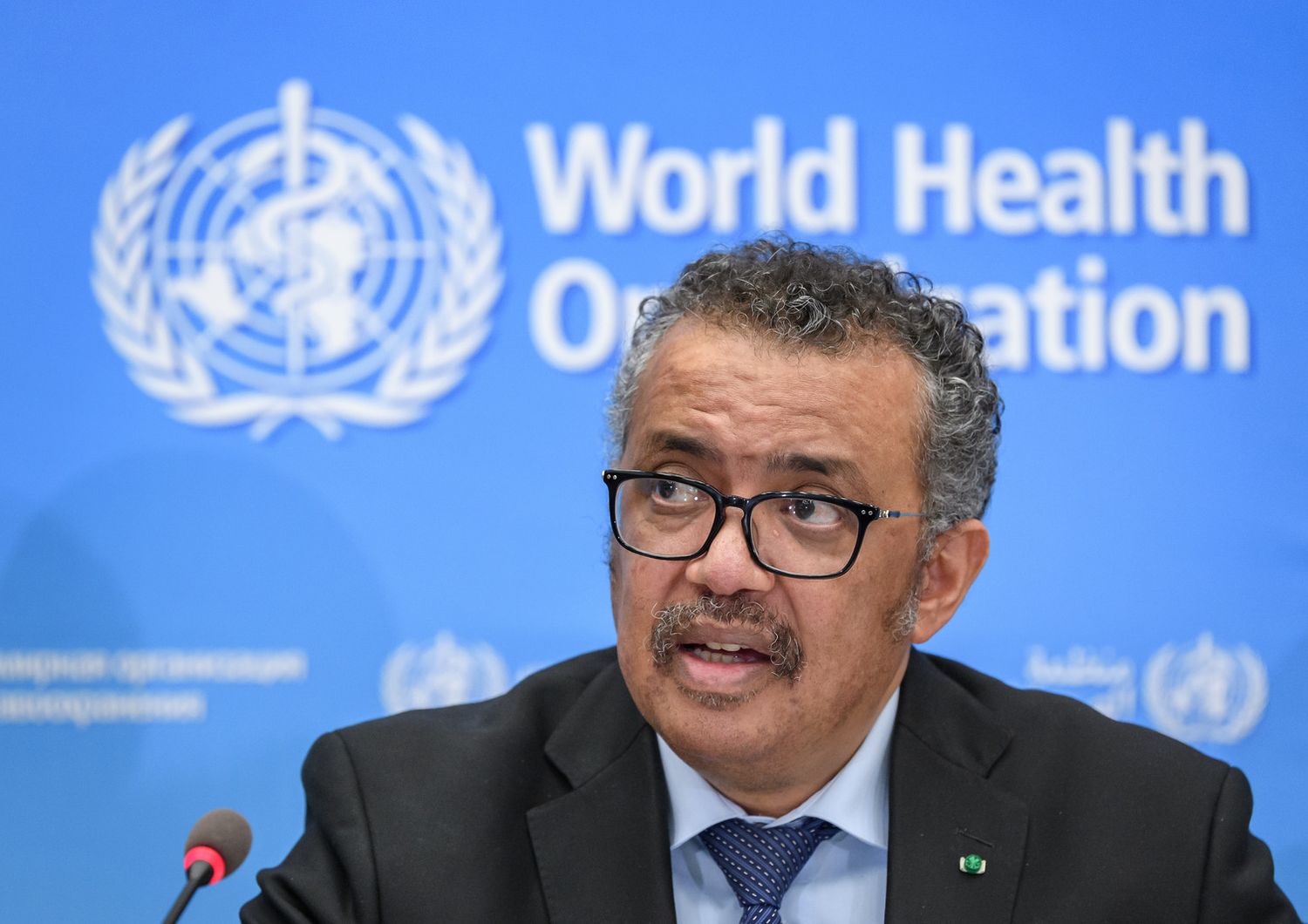 Il direttore generale dell'Oms, Tedros Adhanom Ghebreyesus