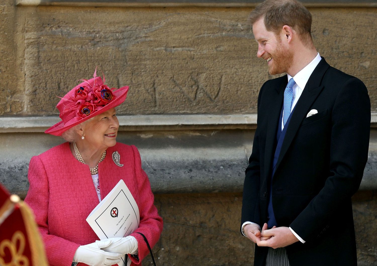 Harry e la regina Elisabetta