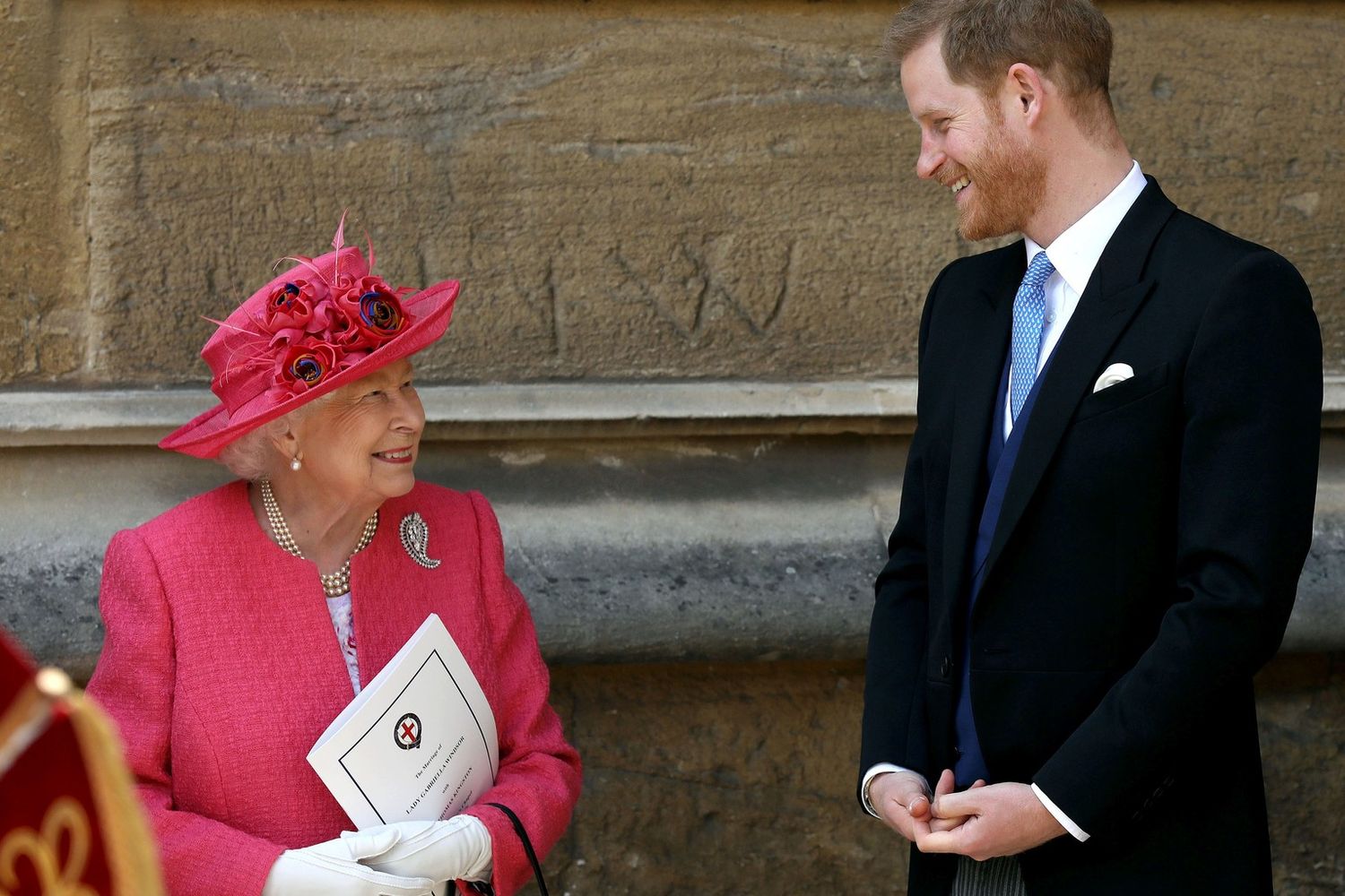 Harry e la regina Elisabetta