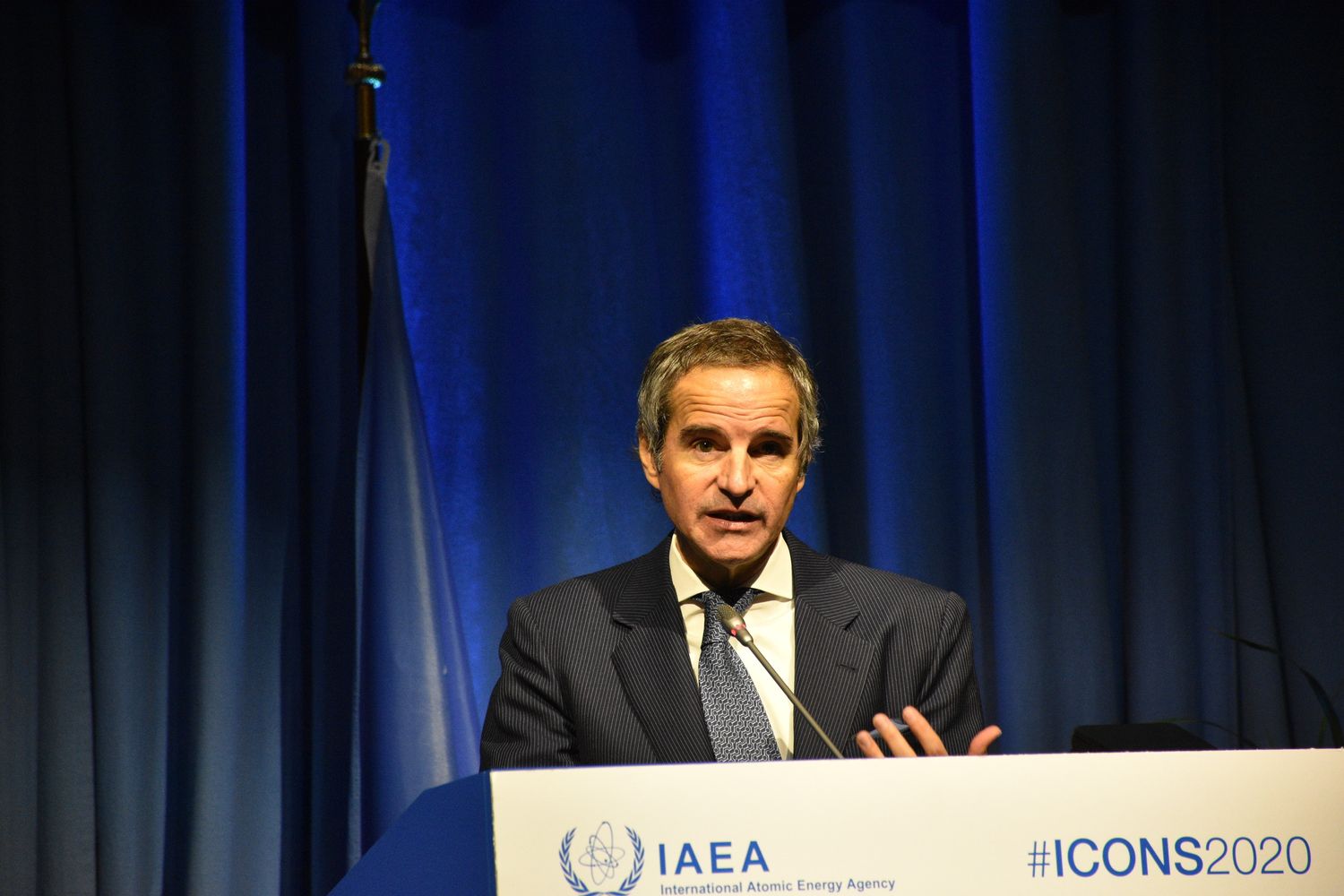 Il direttore generale dell'Aiea, Raphael Grossi&nbsp;