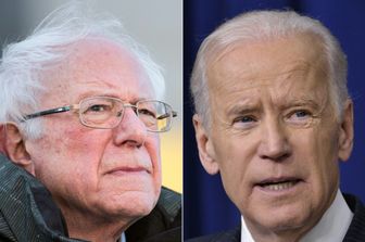 Bernie Sanders e Joe Biden