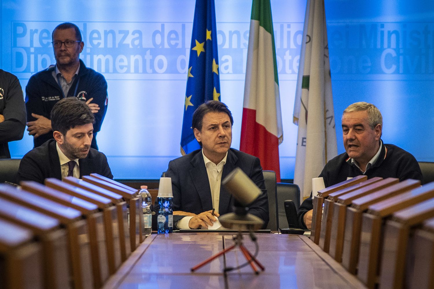 Speranza, Conte e Borrelli