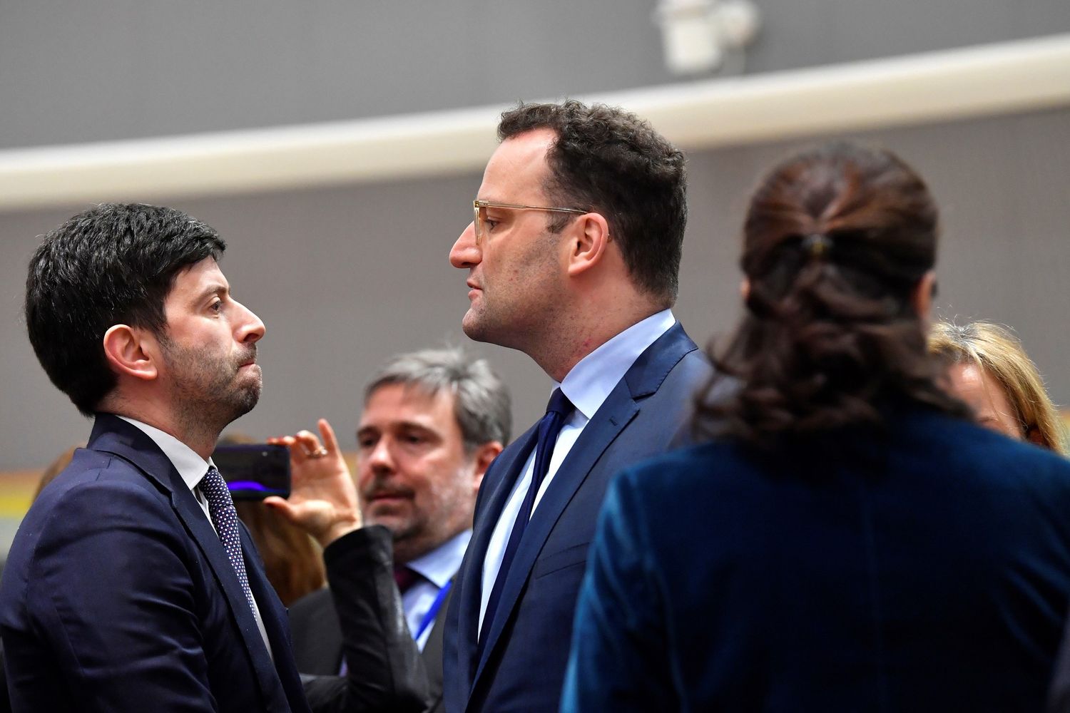 Roberto Speranza e Jens Spahn