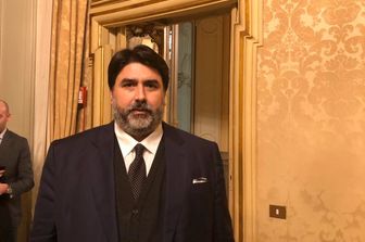 &nbsp;Il presidente della Regione Sardegna Christian Solinas
