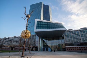 Il quartier generale della Banca Centrale Europea a F4rancoforte