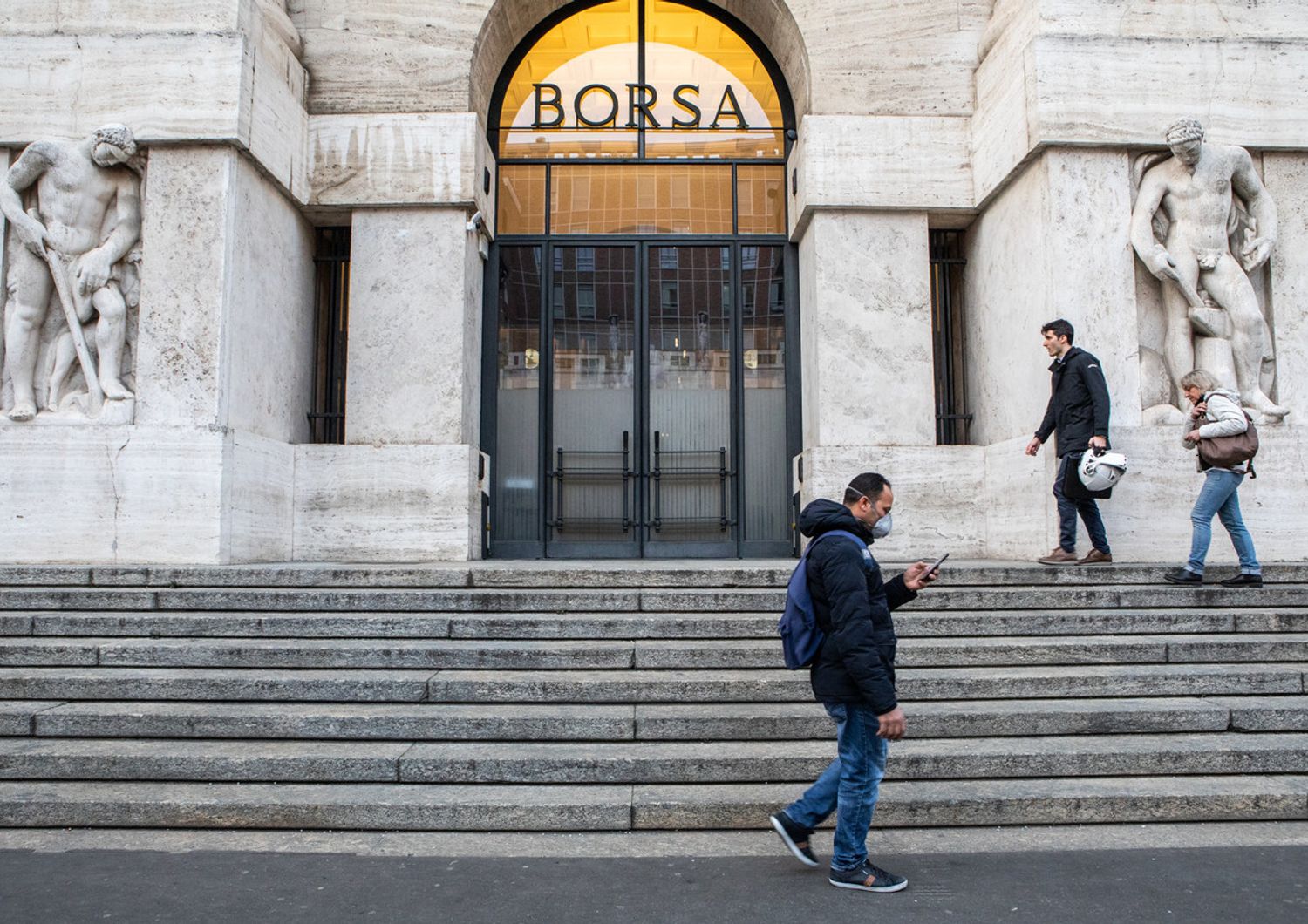 La borsa di Milano