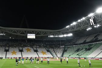 L'Allianz Stadium dove si &egrave; giocata Juventus-Inter a porte chiuse