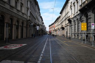 &nbsp;Il centro di Milano deserto dopo il Dpcm sul coronavirus