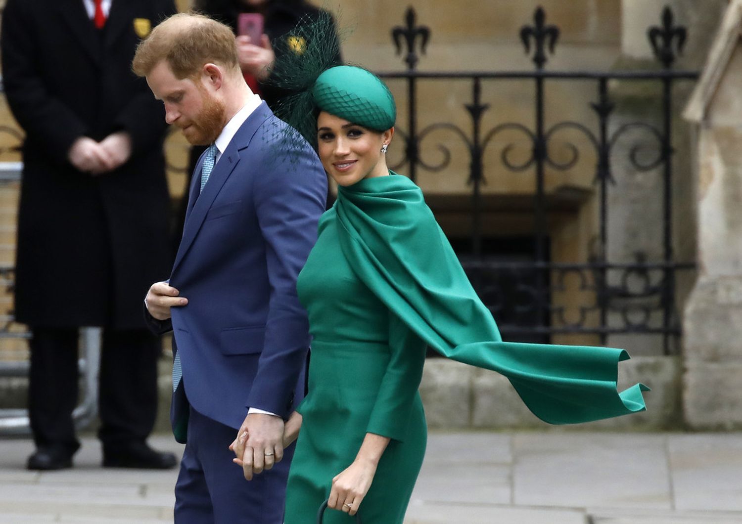 Meghan e Harry a Westminster Abbey