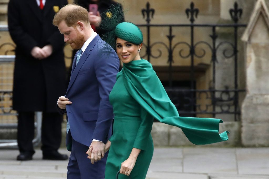 Meghan e Harry a Westminster Abbey