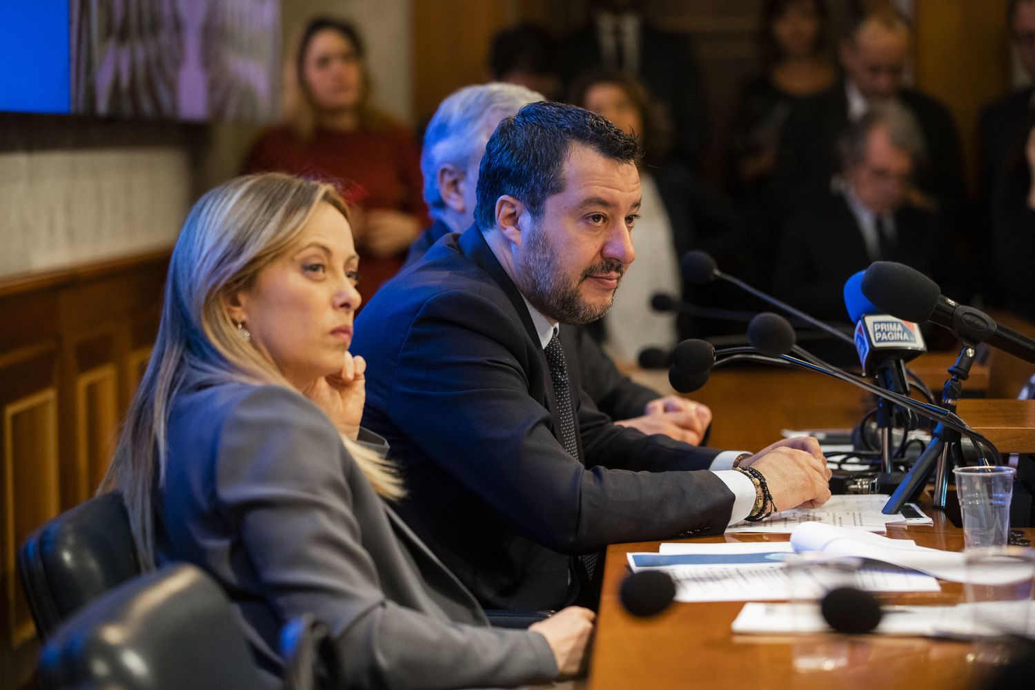 Matteo Salvini, Giorgia Meloni