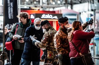 Controlli alla Stazione Centrale di Milano