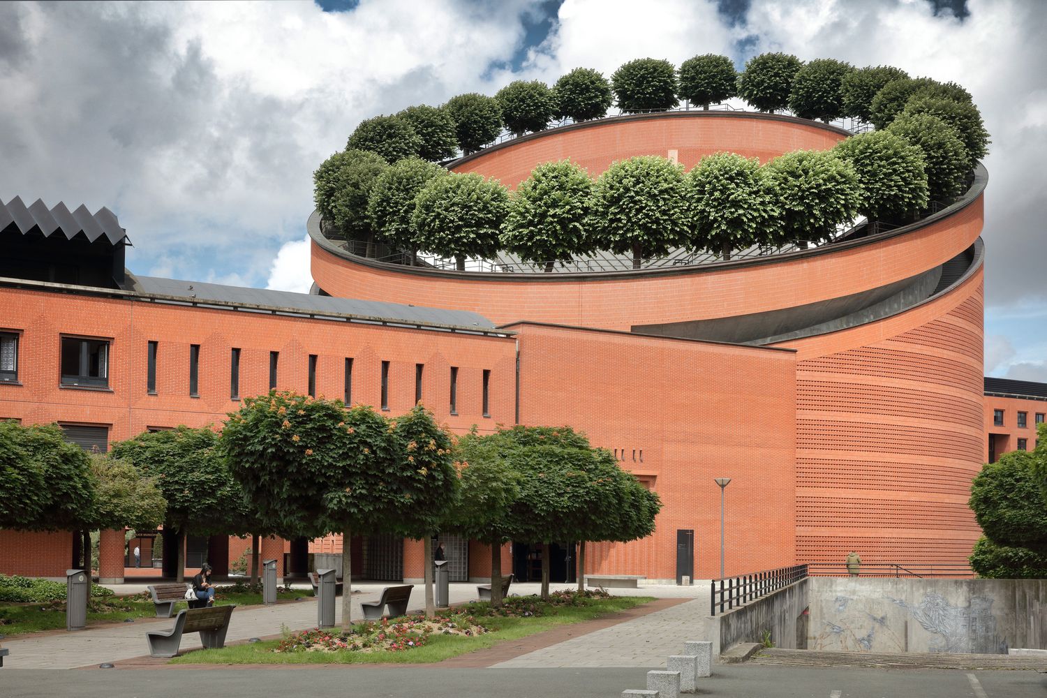 &nbsp;Una veduta di Evry-Courcouronnes in Francia