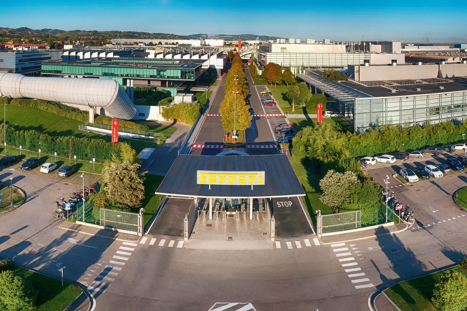 &nbsp;Lo stabilimento di Maranello&nbsp;