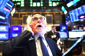Un trader a Wall Street