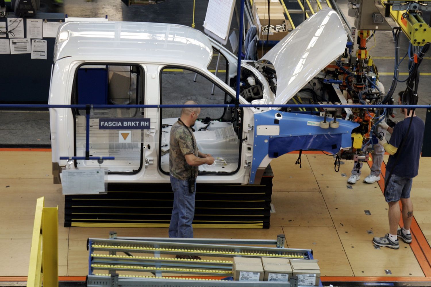 Uno stabilimento della Ford in Michigan