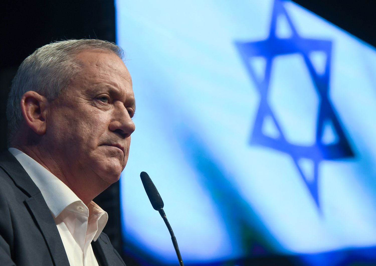 Il premier incaricato di Israele Benny Gantz