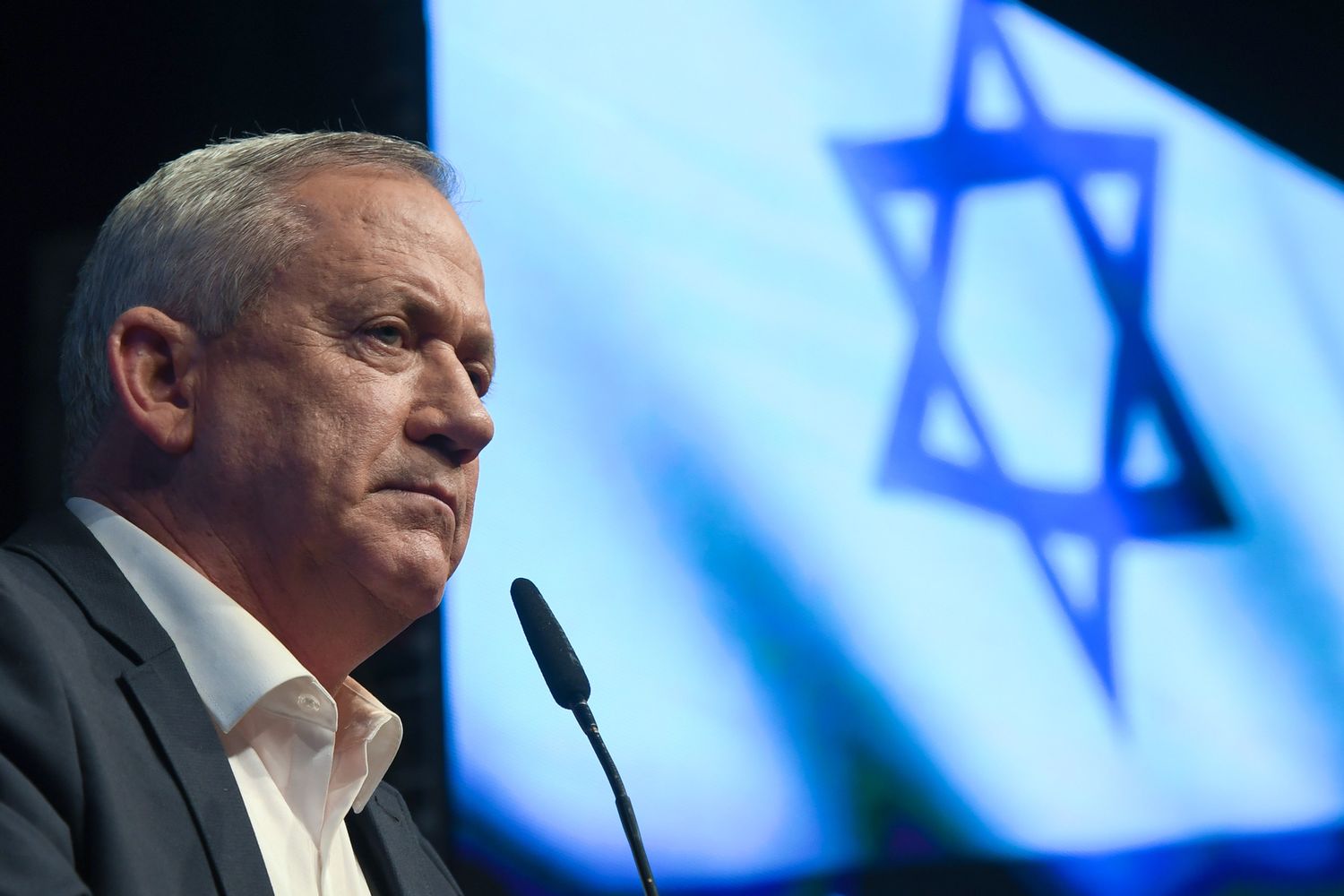 Il premier incaricato di Israele Benny Gantz