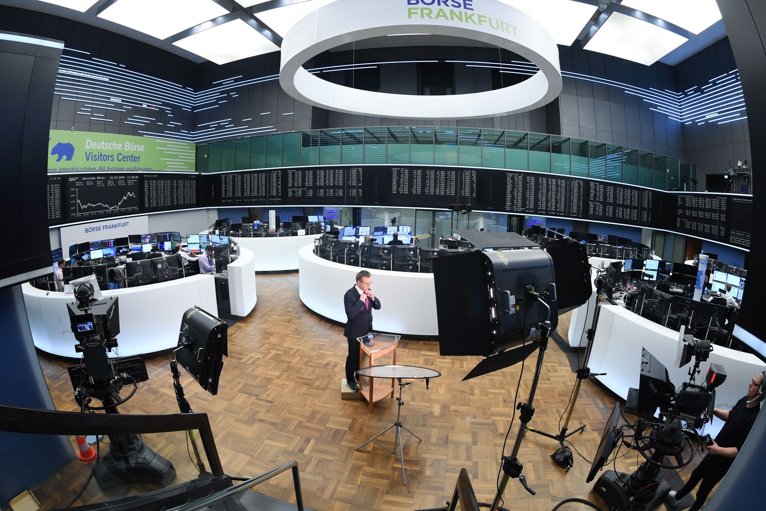 La borsa di Francoforte