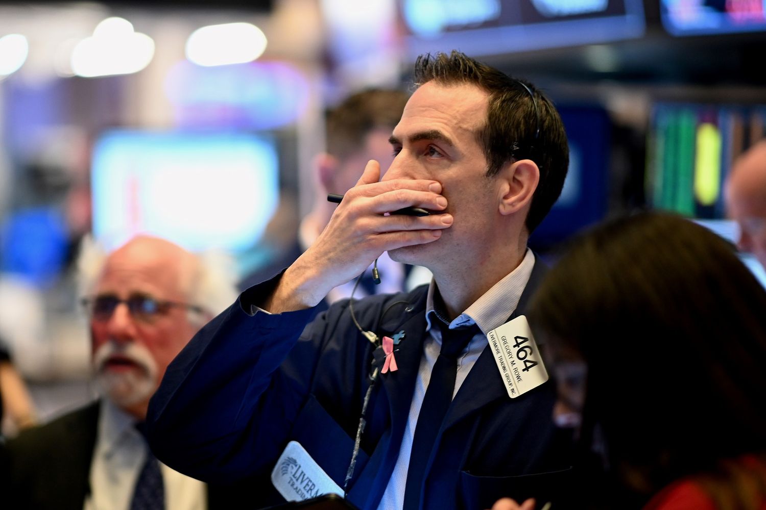 Un operatore di Wall Street