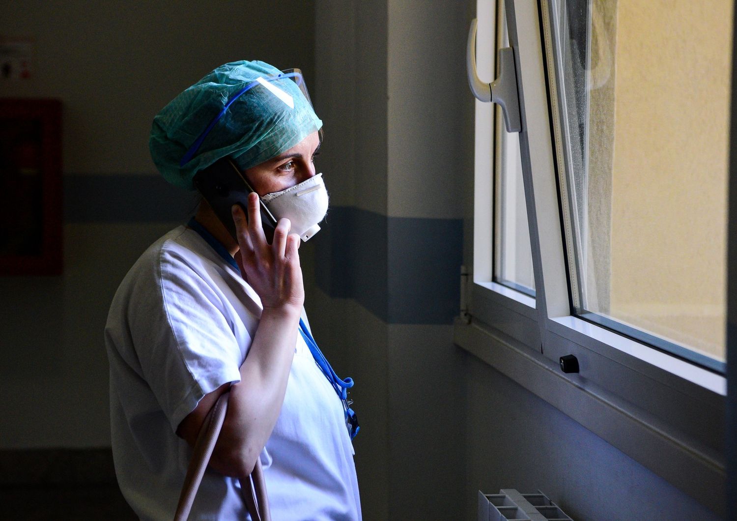 Coronavirus, un'infermiera in un ospedale&nbsp;