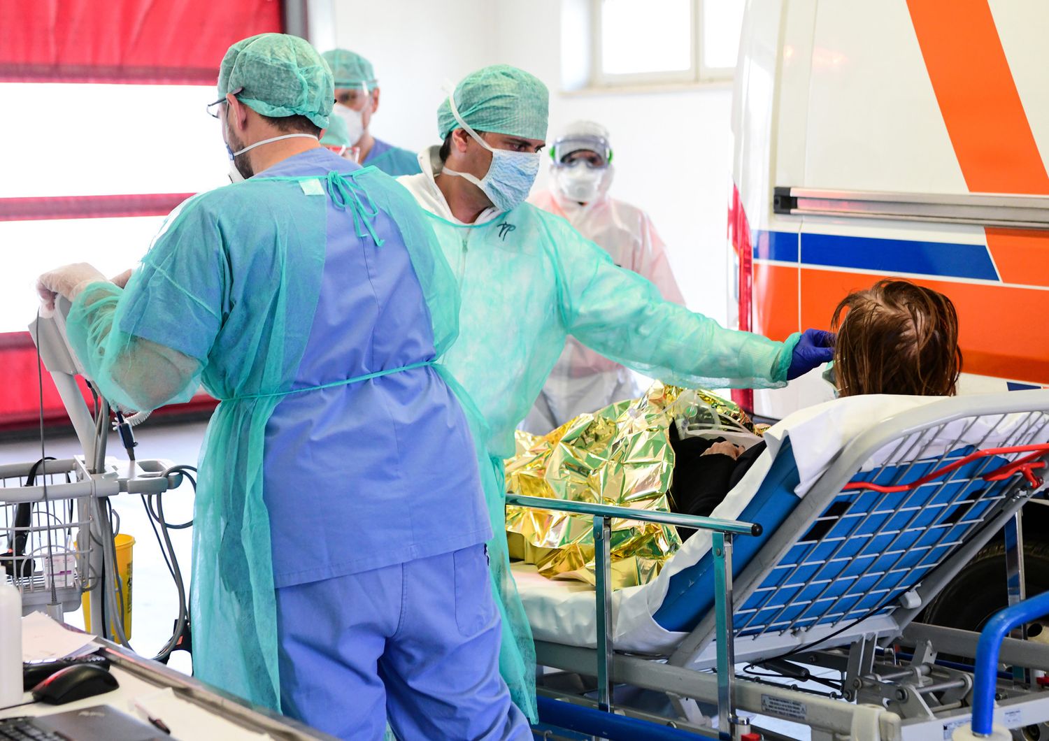 Coronavirus, ospedale di Brescia