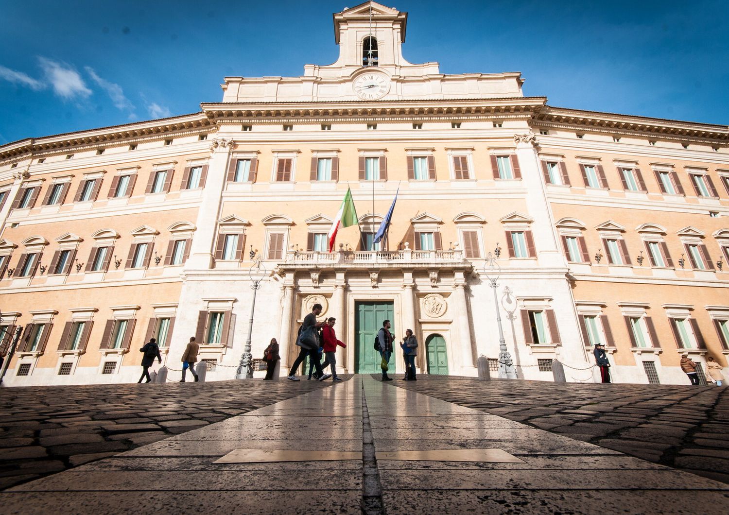 &nbsp;Montecitorio, sede della Camera dei deputati