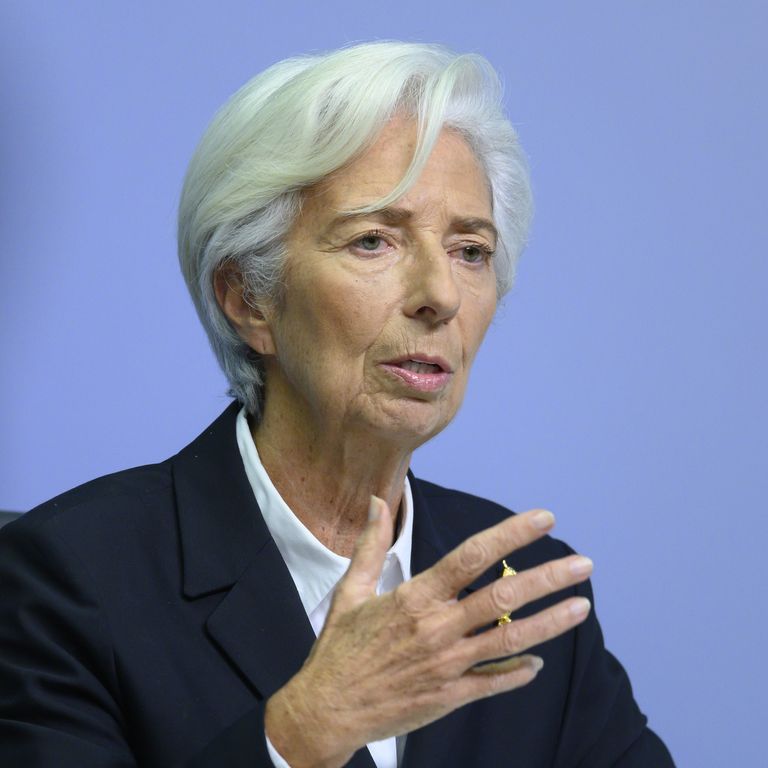 Christine Lagarde, Bce