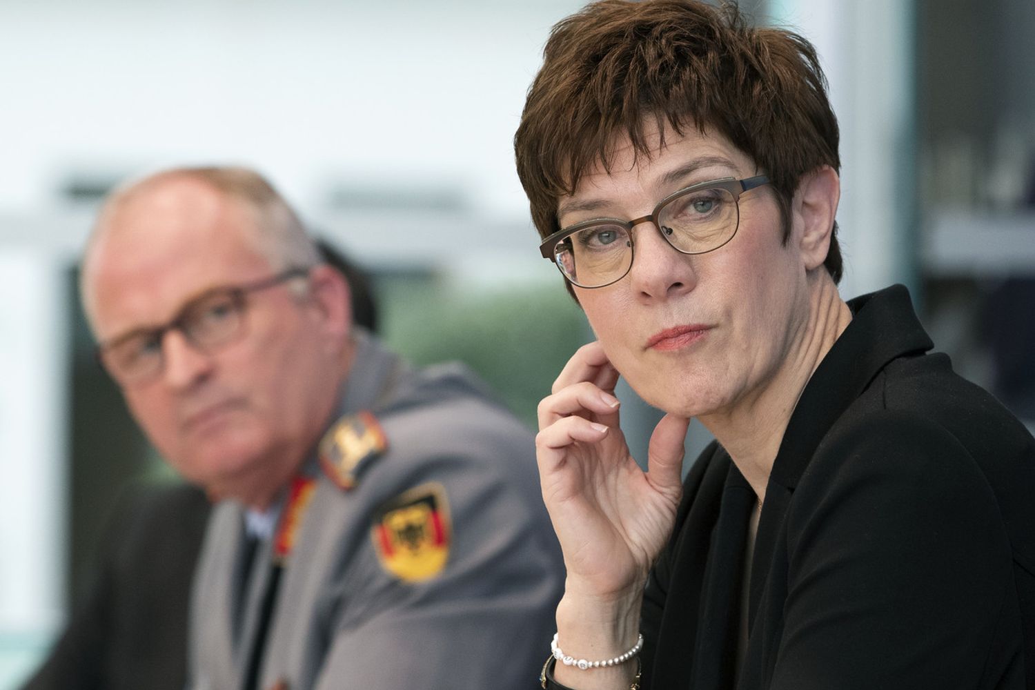 Annegret&nbsp;Kramp-Karrenbauer, ministro tedesco della Difesa