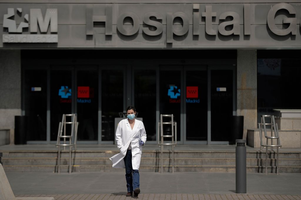 Coronavirus, ospedale di Madrid, Spagna&nbsp;