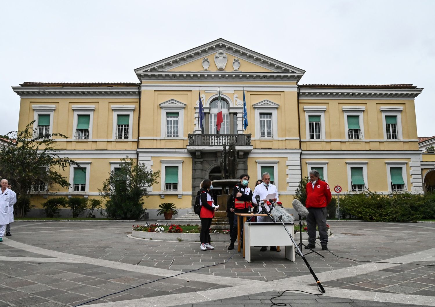 L'ospedale Spallanzani di Roma