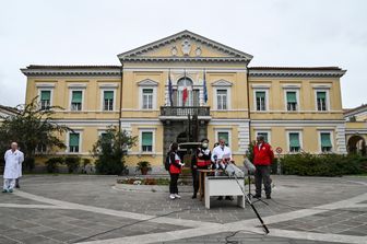 L'ospedale Spallanzani di Roma