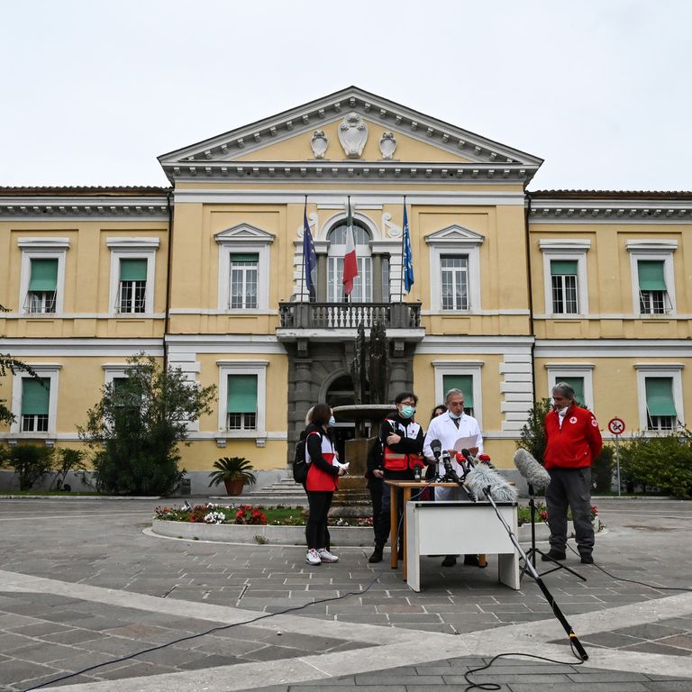 L'ospedale Spallanzani di Roma