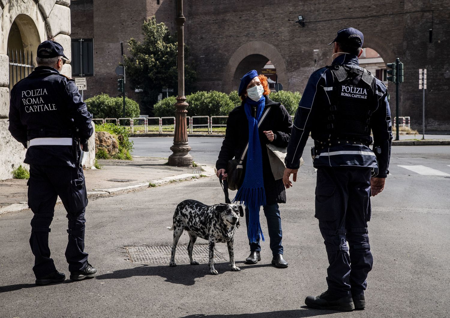 Coronavirus: controlli a Roma