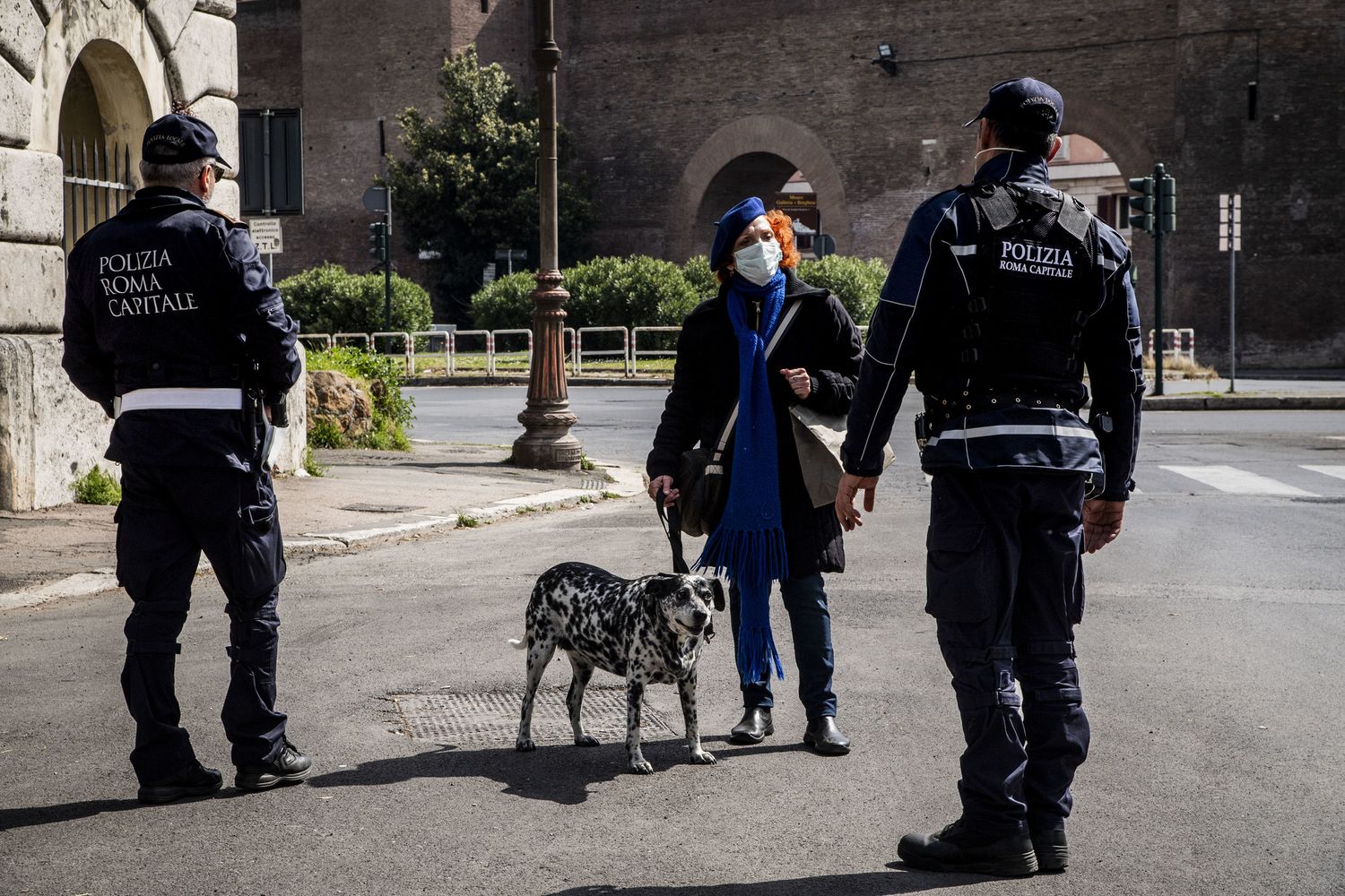 Coronavirus: controlli a Roma