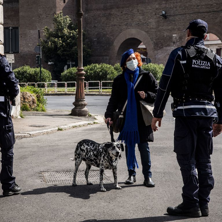 Coronavirus: controlli a Roma