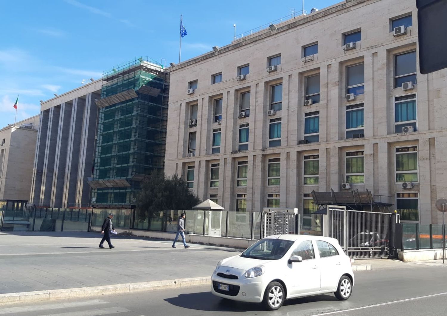 Il Palazzo di giustizia di Palermo