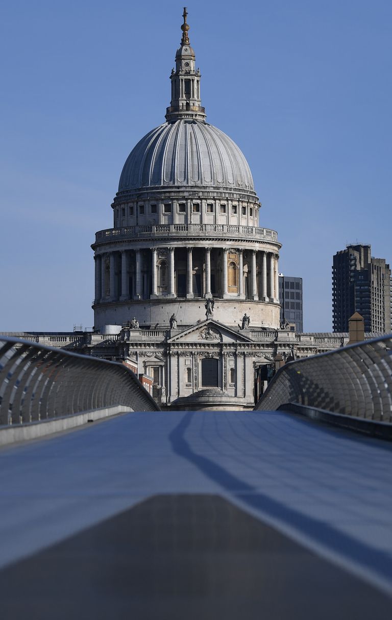 Millennium Bridge e Buckingham Palace, Londra