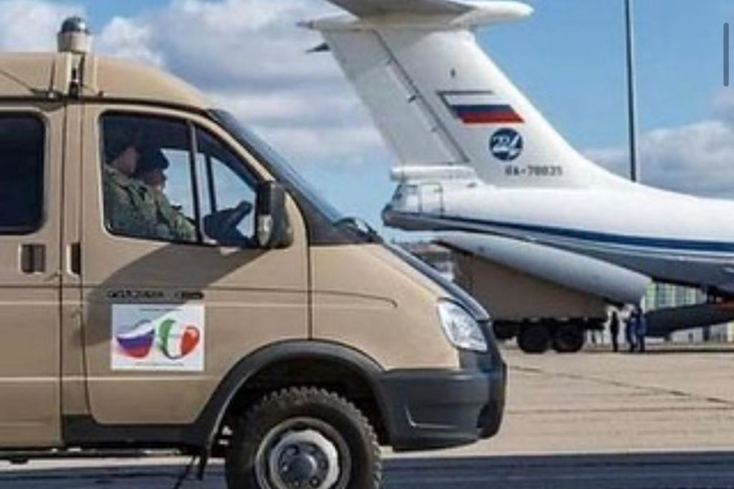 Gli aiuti russi all'Italia