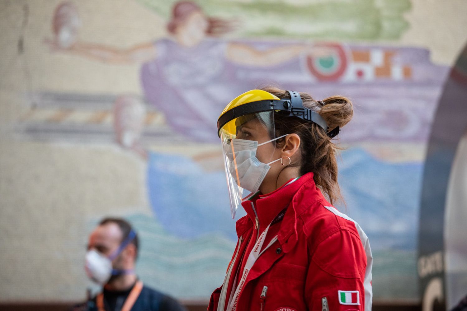 Coronavirus, controlli in stazione