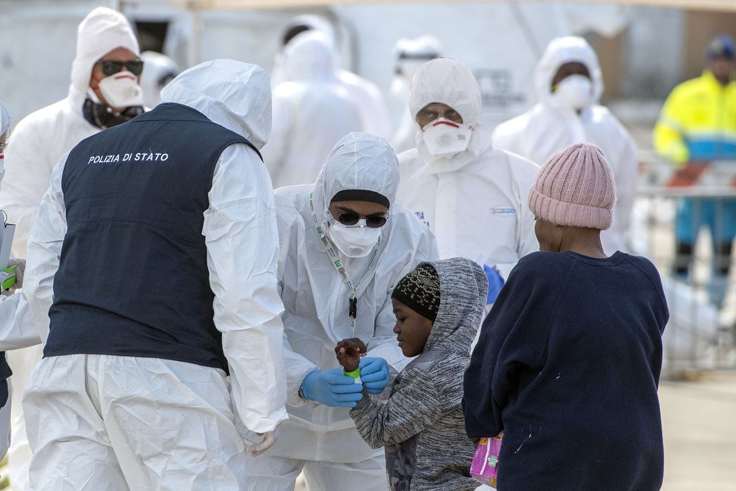 Coronavirus, migranti