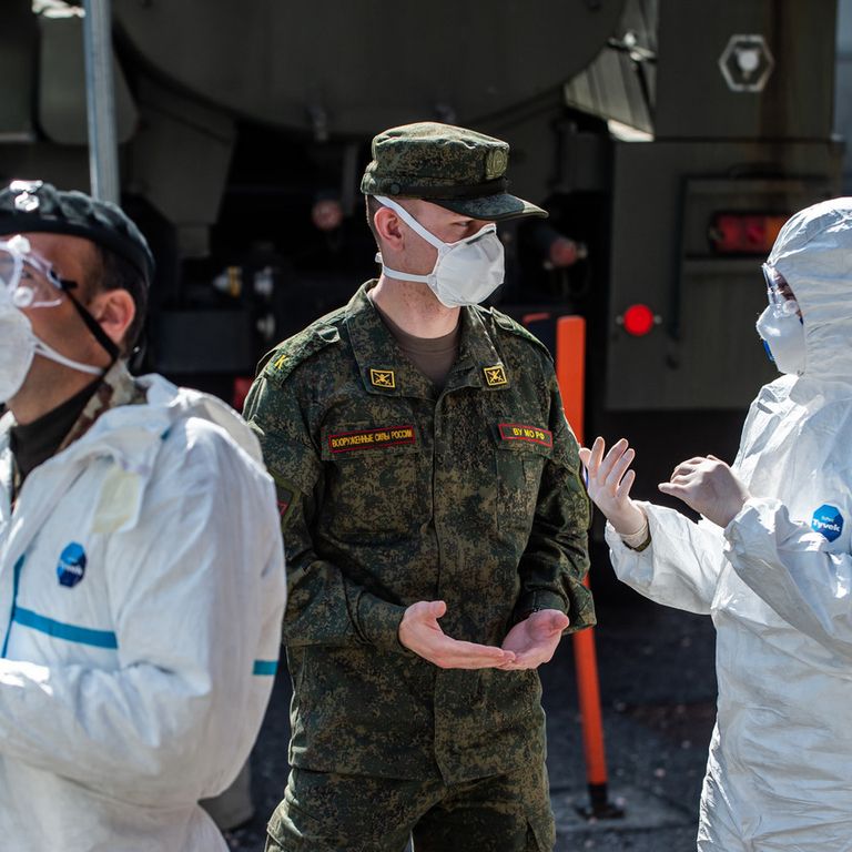 Coronavirus: sanificazione di strutture per anziani in Val Seriana