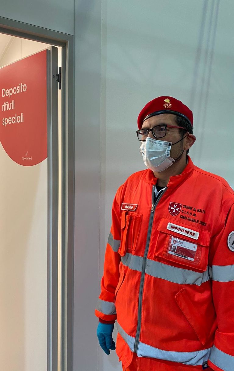 La più grande terapia intensiva d'Italia